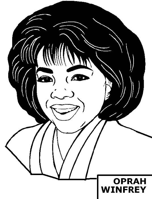 536x698 Coloring Sheet Of An African American Women