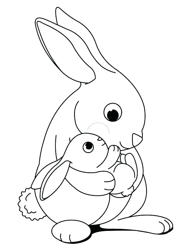 640x828 Coloring Pages Of Bunnies Printable Bunny Coloring Pages Free