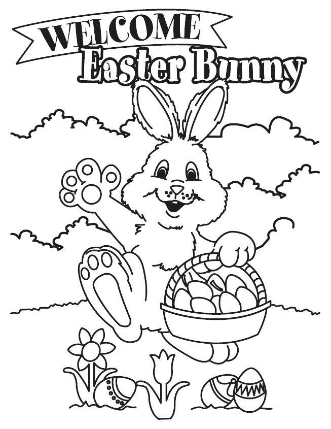 653x845 Free Coloring Pages Easter Bunny Happy Bunny Free Online Easter