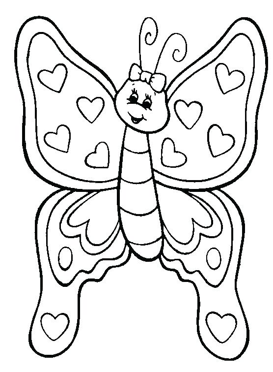 556x756 Two Tailed Swallowtail Butterfly Coloring Page Free Printable