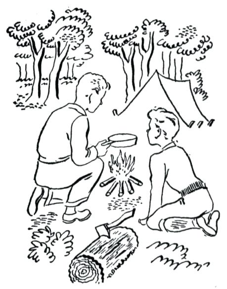 459x583 Camping Coloring Pages To Print Camping Coloring Pictures Free