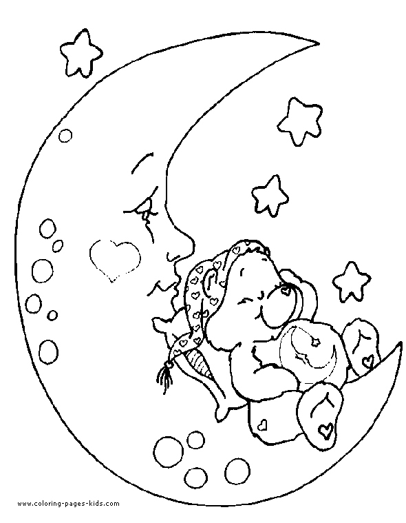 Free Care Bear Coloring Pages