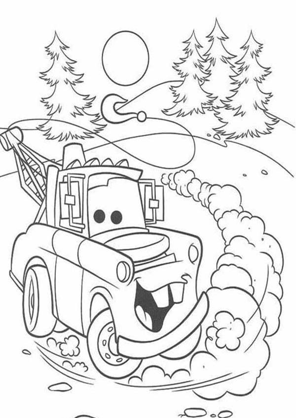 Ivan From Disney Cars 2 Coloring Page 600x849 Ivan From Disney Cars 2 Coloring Page