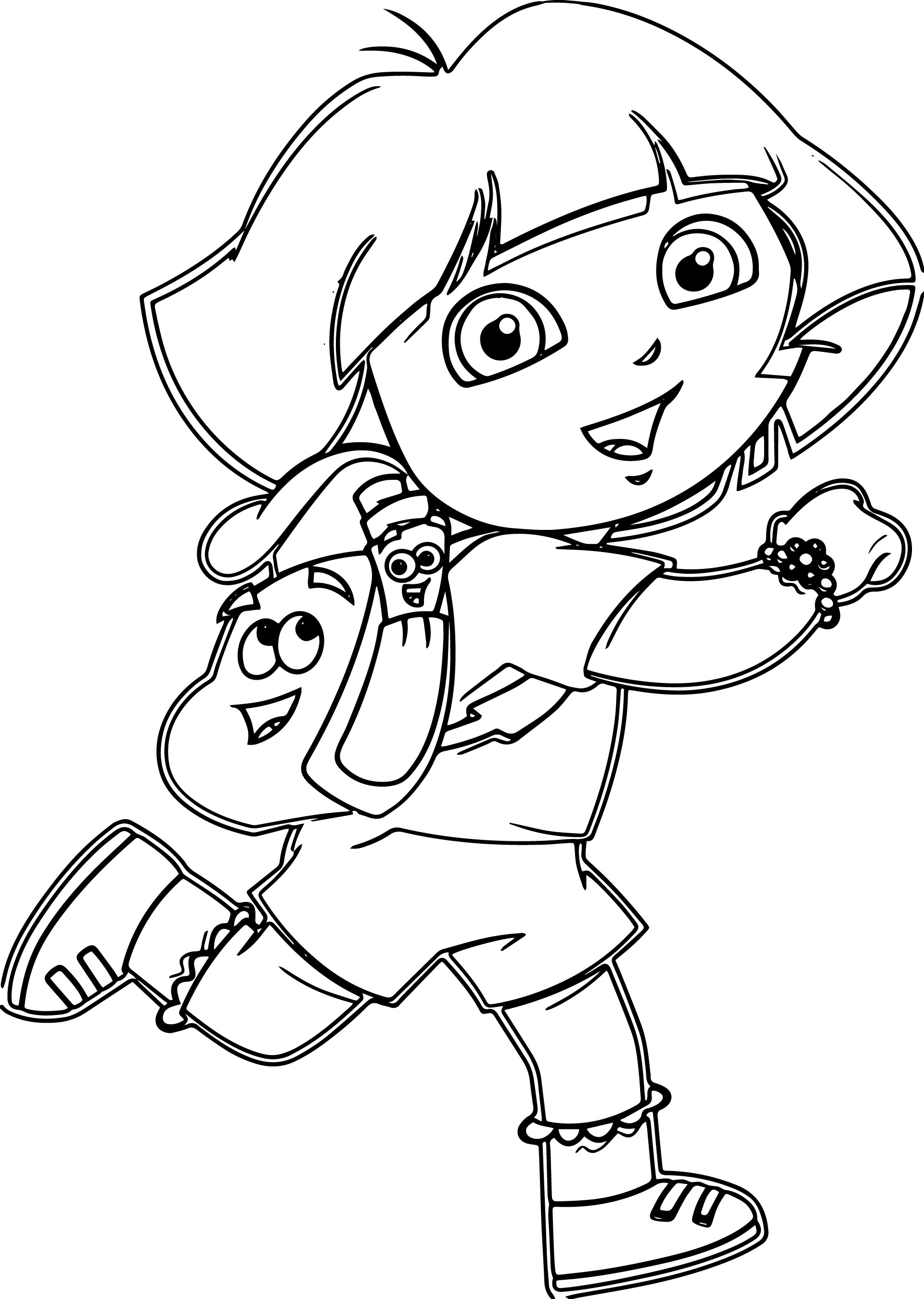 1920x2699 Coloring Games Dora Free Fresh Dora Cartoon Coloring Pages
