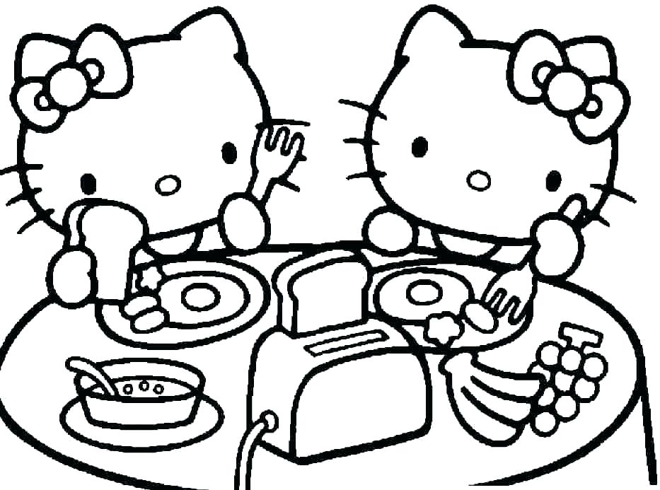 933x693 Cartoon Coloring Pages Printables Cartoon Cat Coloring Pages