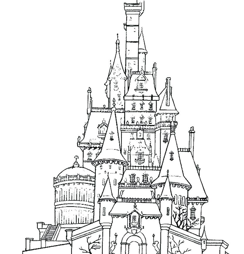 Castle Printable 831x864 Castle Printable