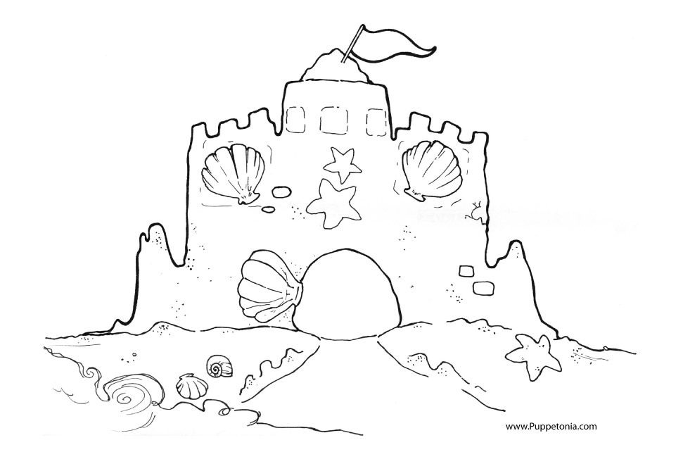Sand Castle Coloring Pages Free To Print Stencilscoloring Pages 971x659 Sand Castle Coloring Pages Free To Print Stencilscoloring Pages