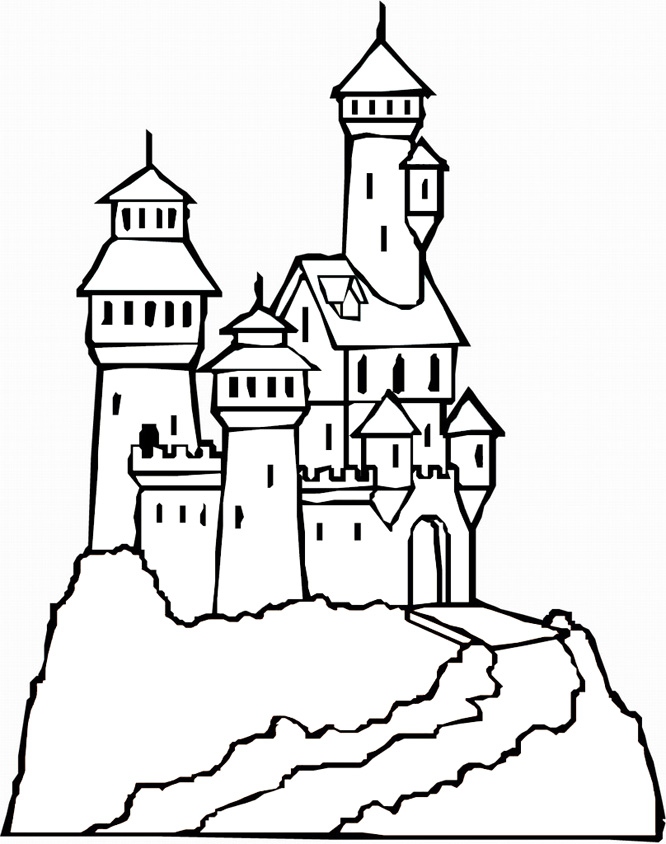 Castle Coloring Page Elegant Free Printable Castle Coloring Pages 666x844 Castle Coloring Page Elegant Free Printable Castle Coloring Pages