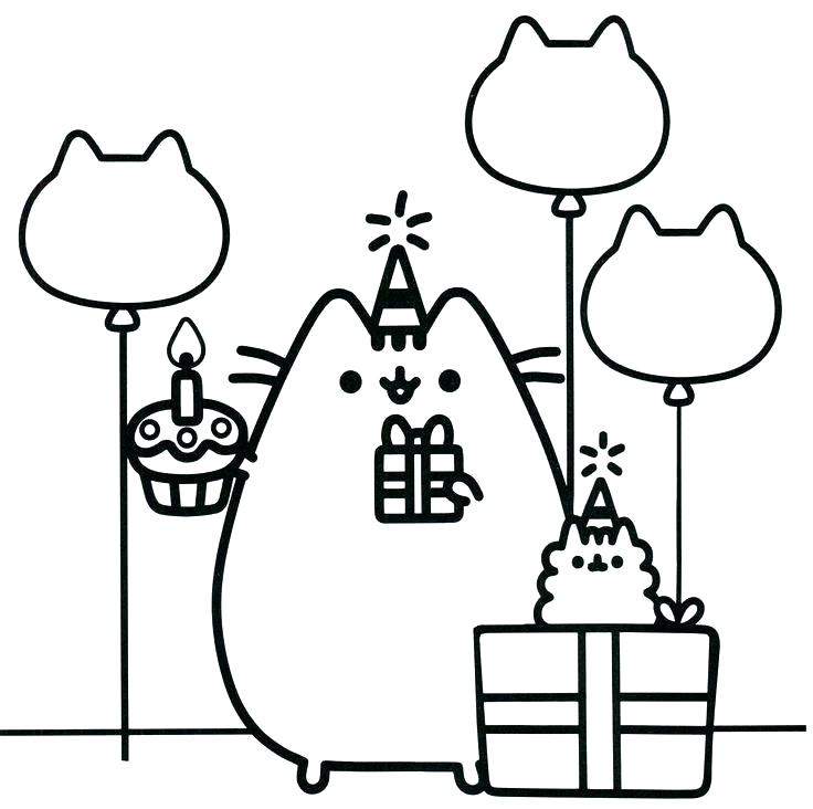 736x732 Cat Coloring Pages Coloring Pages Free And Coloring Book The Cat