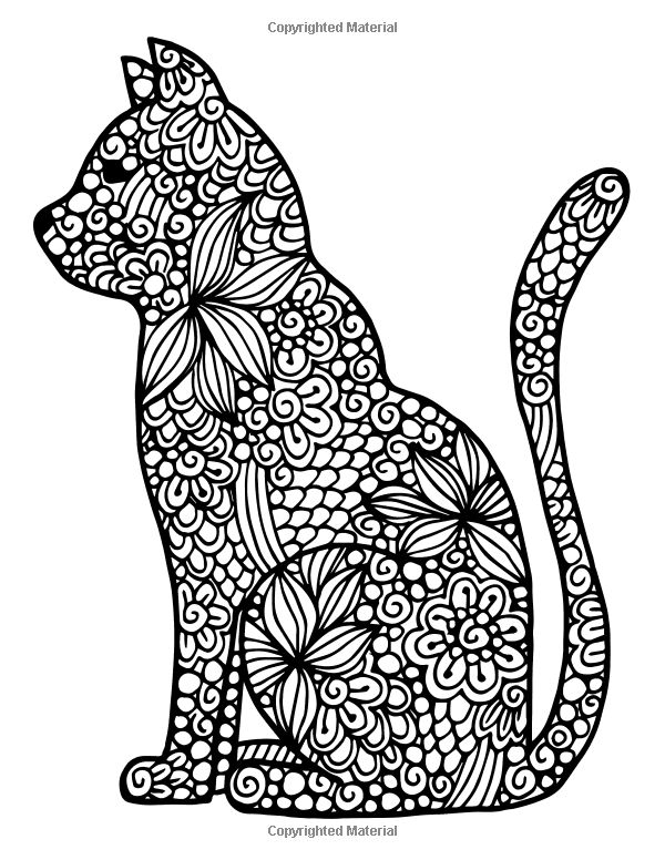 600x776 45 New Free Cat Coloring Pages Coloring Pages