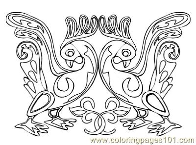 Celtic073 Coloring Page 400x297 Celtic073 Coloring Page