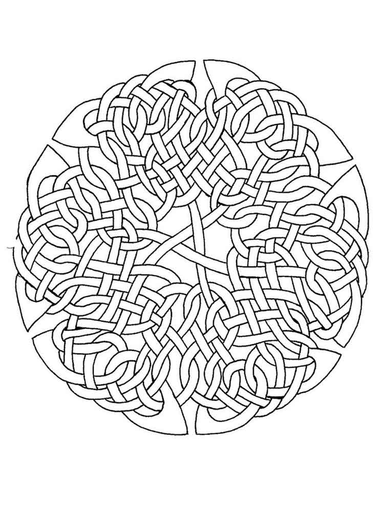 Celtic Knot Coloring Pages For Adults. Free Printable Celtic Knot 750x1000 Celtic Knot Coloring Pages For Adults. Free Printable Celtic Knot