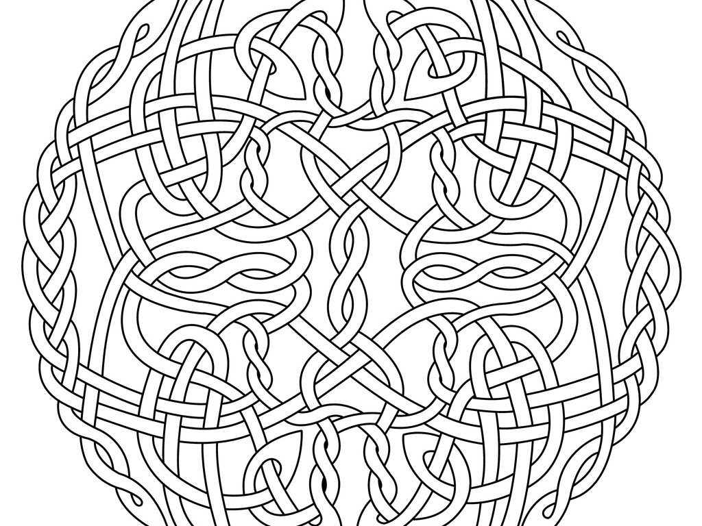 Exciting Celtic Coloring Pages For Adults Exce 1024x768 Exciting Celtic Coloring Pages For Adults Exce