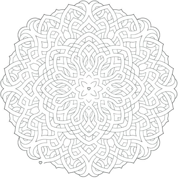 Free Celtic Mandala Coloring Pages at GetColorings.com | Free printable ...