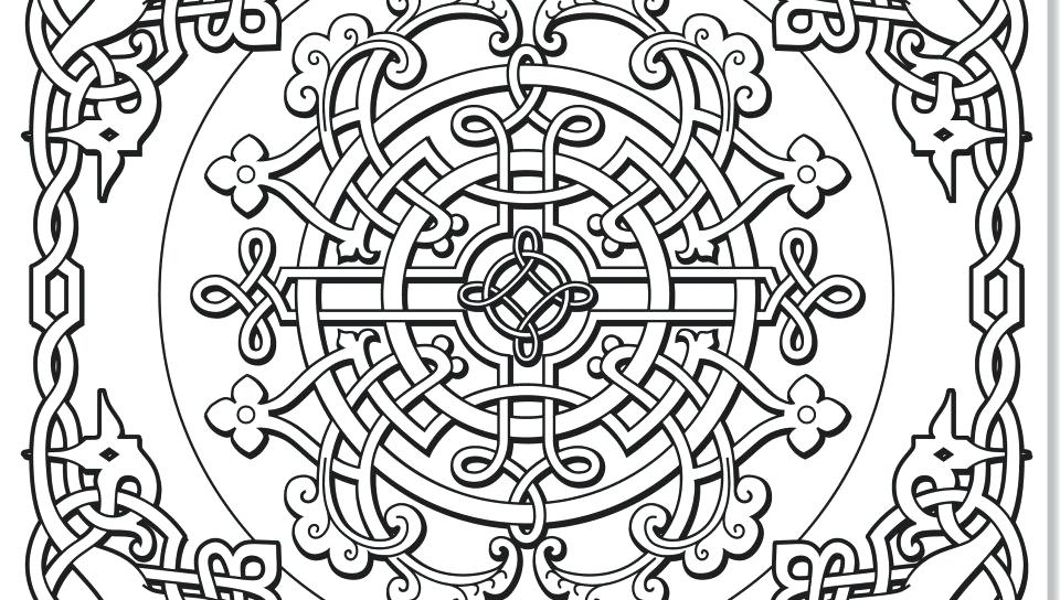 960x544 Celtic Designs Coloring Pages