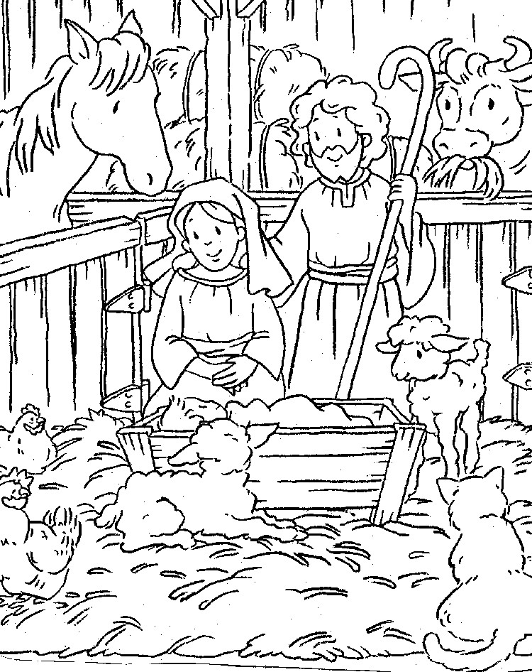 750x946 Christmas Coloring Sheets Christian Free Christian Christmas