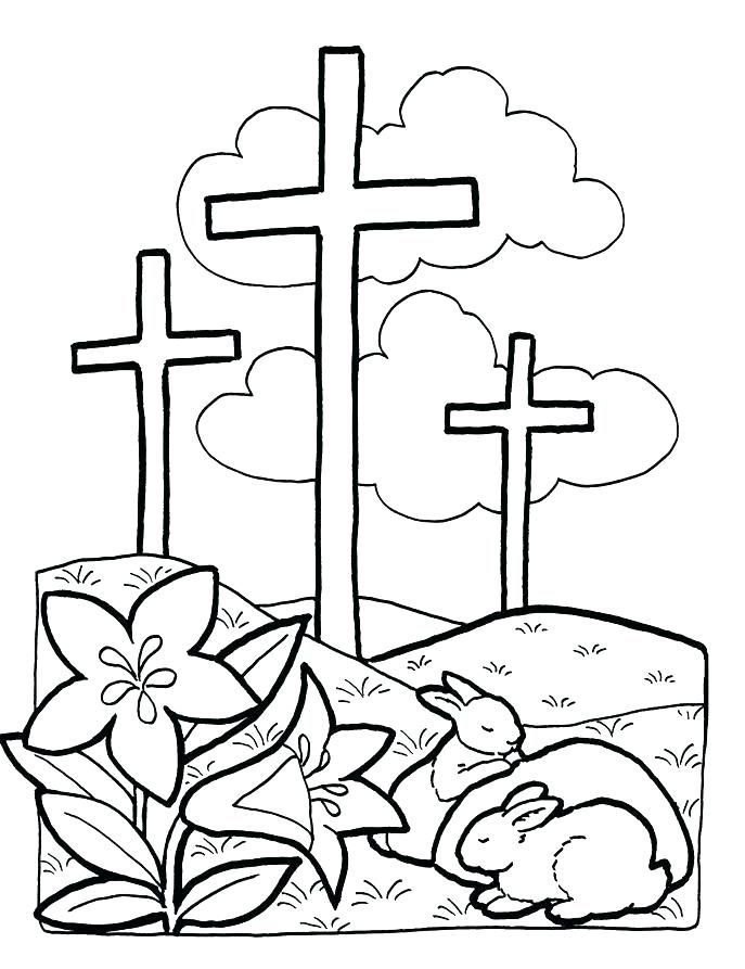 687x893 Christian Easter Coloring Pages Free Christian Coloring Pages