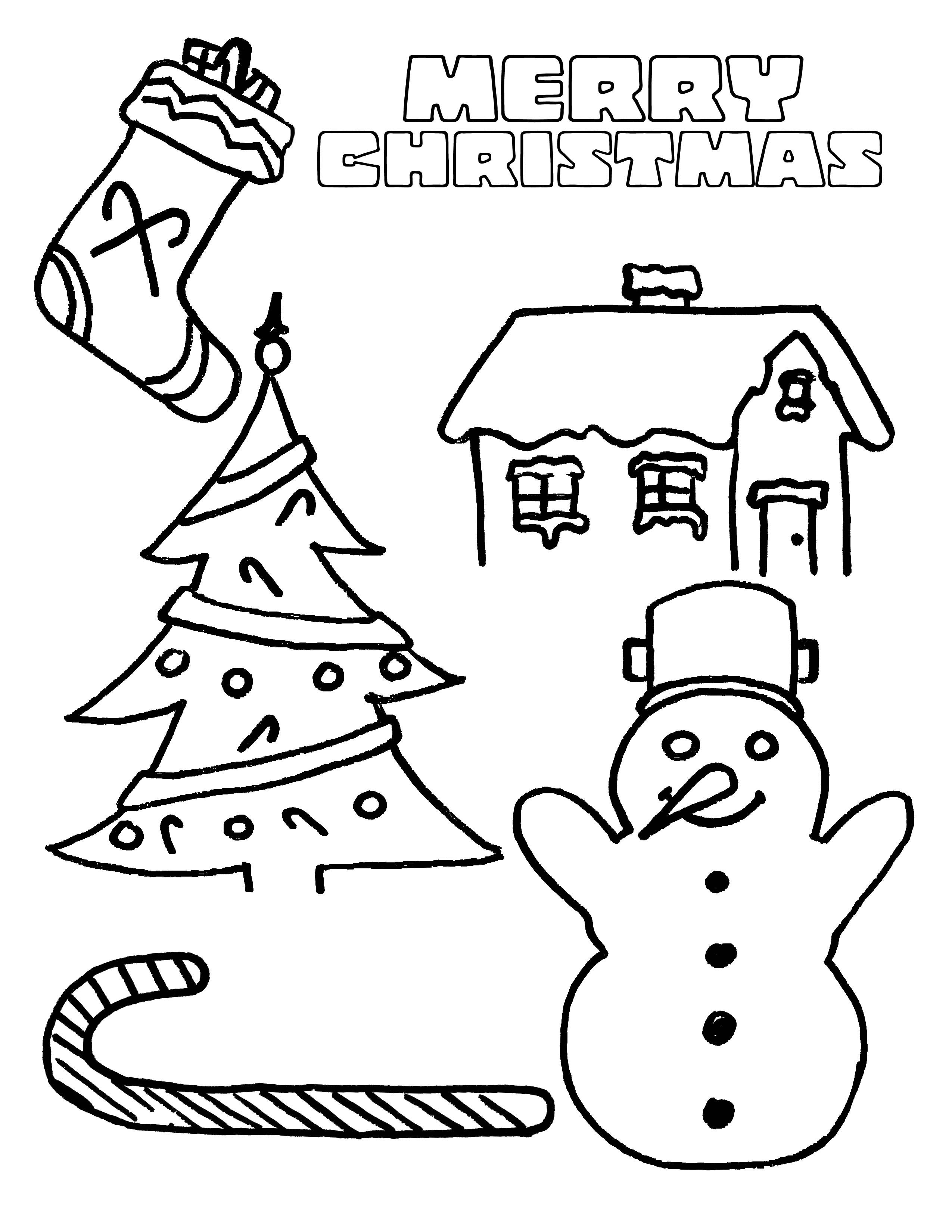 Party Simplicity Free Christmas Coloring Page For Kids 2550x3300 Party Simplicity Free Christmas Coloring Page For Kids