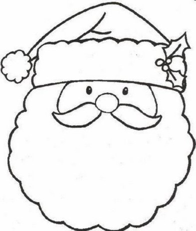 Free Christmas Coloring Pages For Preschoolers 392x460 Free Christmas Coloring Pages For Preschoolers