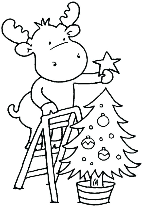 580x840 Free Christmas Coloring Pages For Preschoolers Grandmaman.site