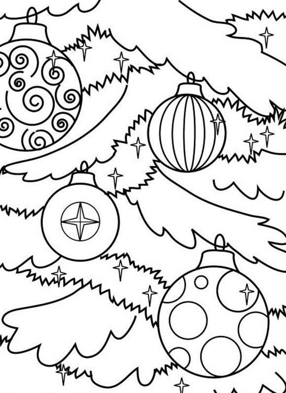 580x797 Free Christmas Ornament Coloring Pages Halloween Wizard Free
