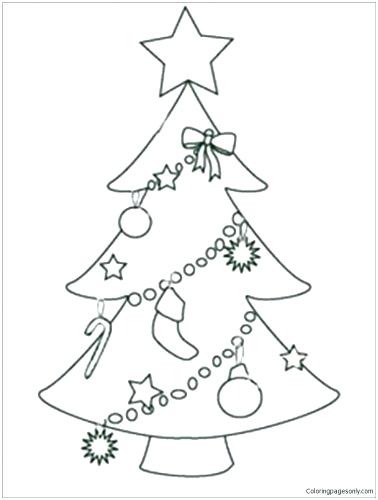 378x500 Christmas Decoration Coloring Medium Size Of Ornament Coloring