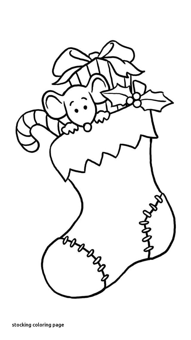 640x1136 Stocking Coloring Page Beautiful Christmas Stockings Coloring