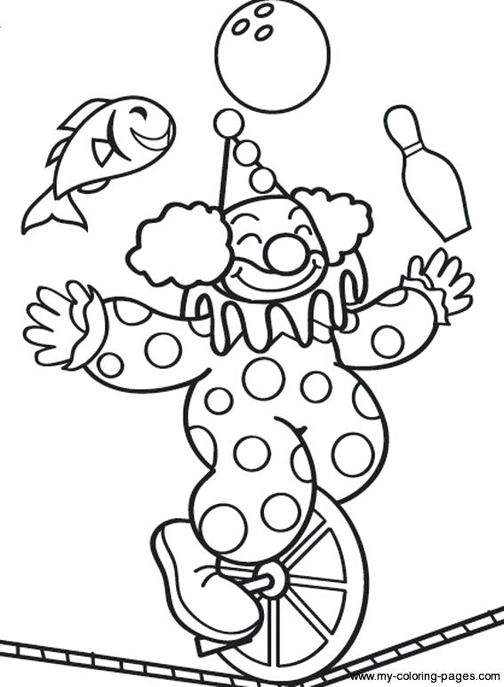 Free Circus Coloring Pages Clown Coloring Pages Printable Circus 567x773 Free Circus Coloring Pages Clown Coloring Pages Printable Circus