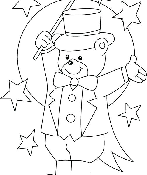 Circus Coloring Pages 504x600 Circus Coloring Pages