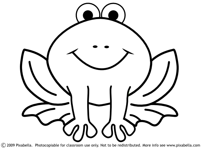 685x510 Jumping Frog Coloring Pages Clipart Panda