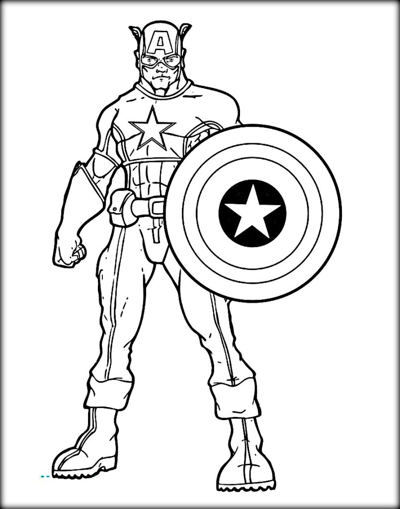 28 Captain America Coloring Pages Images Free Coloring Pages 805x1024 28 Captain America Coloring Pages Images Free Coloring Pages