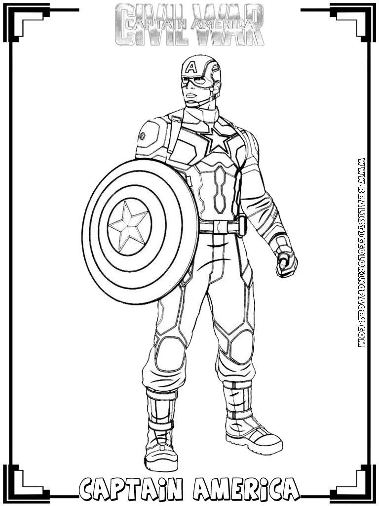 Awesome Captain America Civil War Coloring Pages Design Free 768x1024 Awesome Captain America Civil War Coloring Pages Design Free