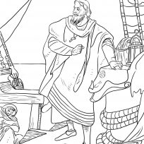 204x204 Columbus Expedition Coloring Pages Design