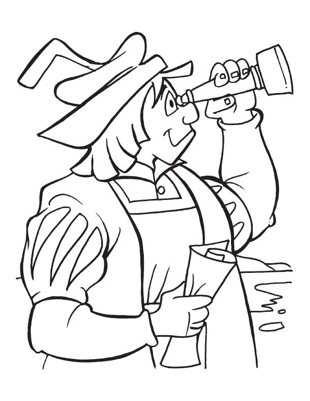 612x792 Christopher Columbus Coloring Pages, Kids Coloring Pages, Free