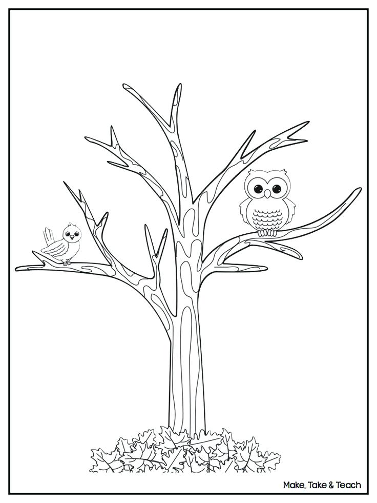 736x981 Free Fall Themed Coloring Pages 4 Printable Activities Leaves