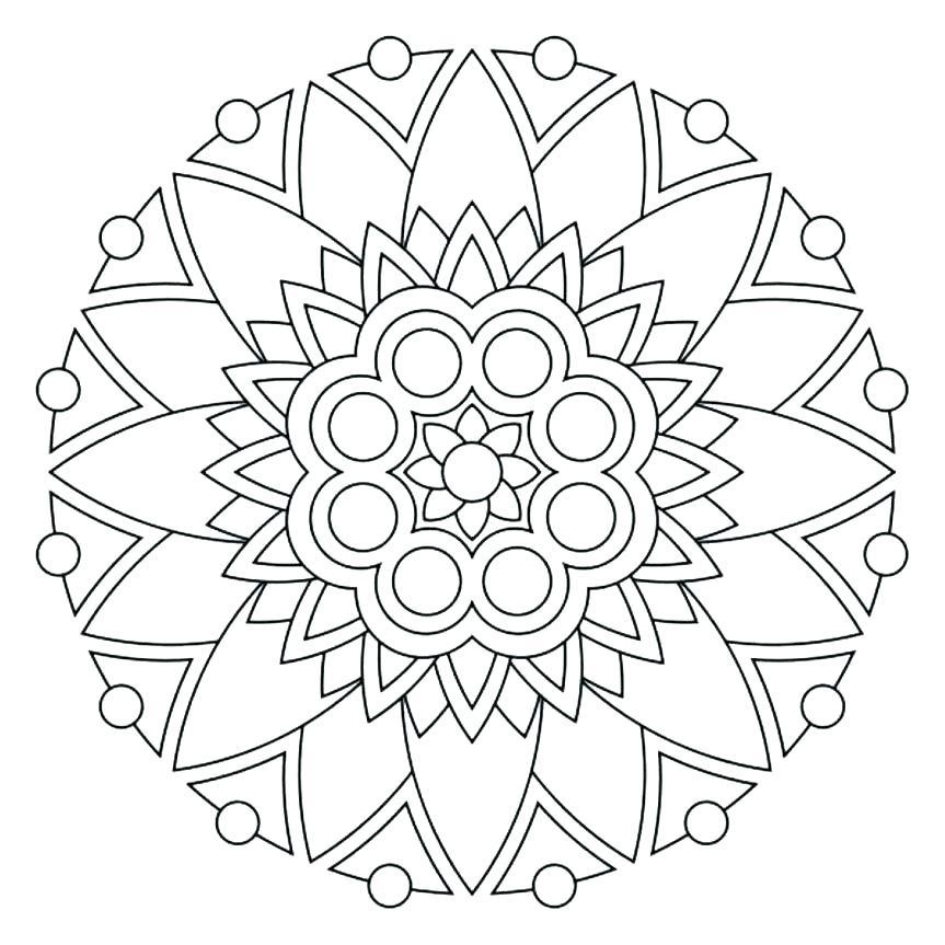 Coloring Pages For Adults Flowers Coloring Pages Of Mandalas Free 863x863 Coloring Pages For Adults Flowers Coloring Pages Of Mandalas Free