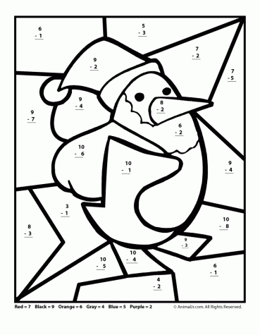 369x475 Free Printable Christmas Math Worksheets Pre K, 1st Grade Amp 2nd