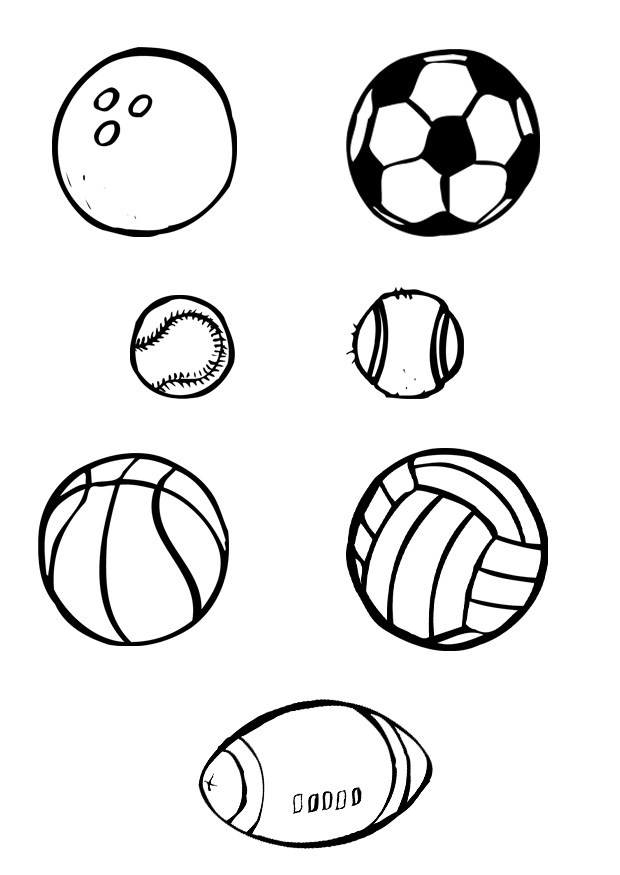 Sports Coloring Page 620x875 Sports Coloring Page