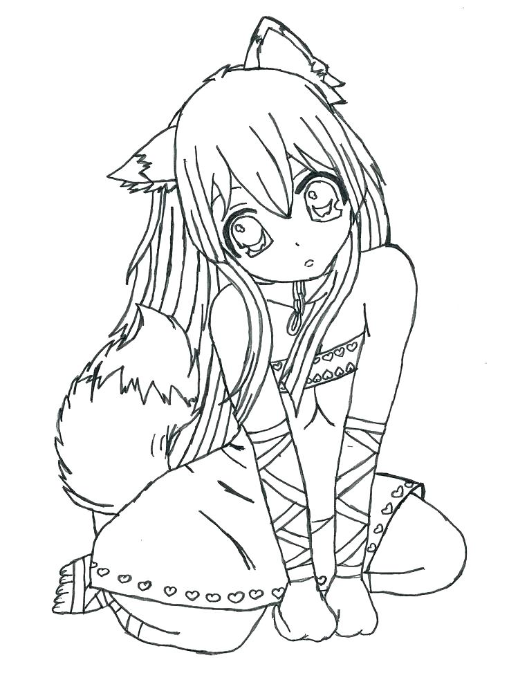 Free Coloring Pages For Girls Anime Princess Coloring Pages Anime 736x1012 Free Coloring Pages For Girls Anime Princess Coloring Pages Anime