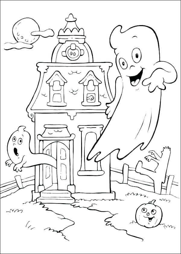 600x840 Ghost Halloween Coloring Pages Ghost Coloring Pages Coloring Pages