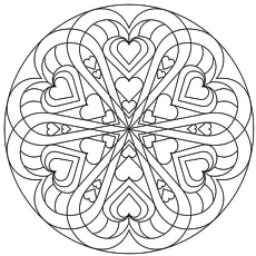 230x230 Top 45 Free Printable Valentines Day Coloring Pages Online