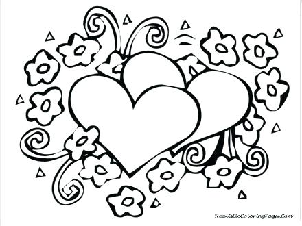 440x330 Valentines Day Free Coloring Pages Coloring Page Valentines Day