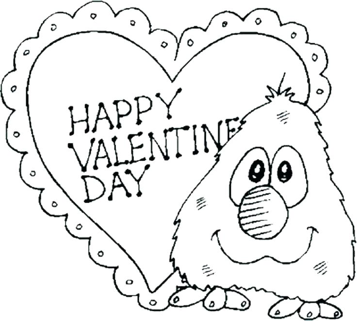 736x660 Disney Valentines Coloring Pages Printable Valentine Free Coloring