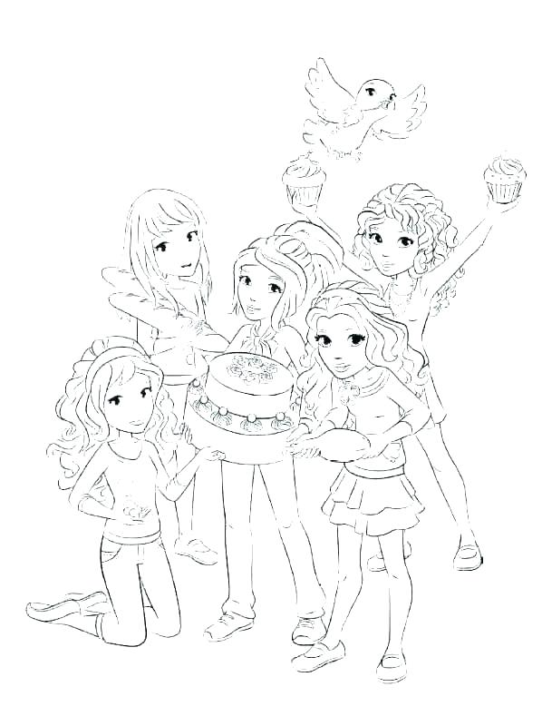 598x789 Coloring Pages Lego Friends Coloring Pages Friends Cat Friends
