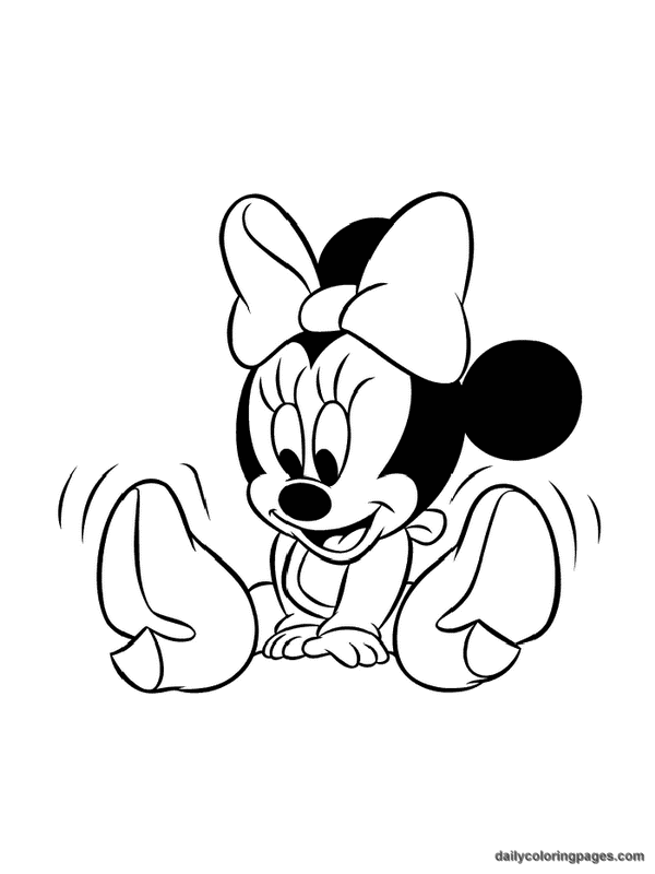 600x800 Coloring Pages Of Baby Disney Characters Ba Disney Characters