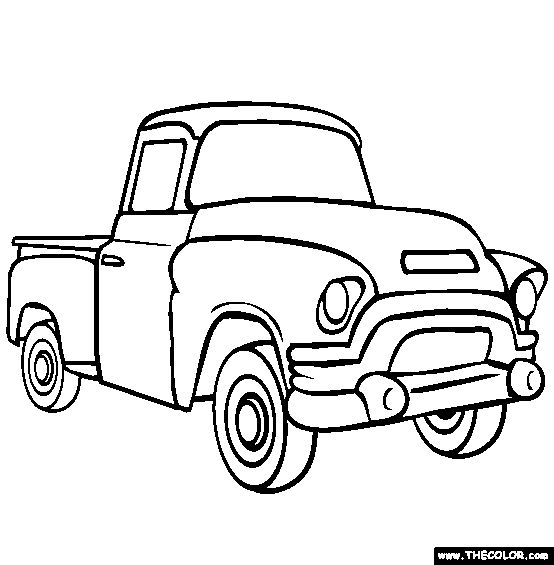 554x565 Free Coloring Pages For Boys Trucks Hormones