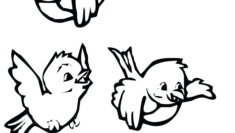 960x544 Free Bird Coloring Pages With Bird Coloring Pages To Print Free