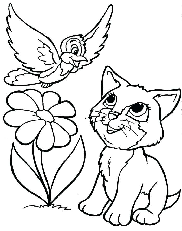 700x890 Cute Kittens Coloring Pages Coloring Pages Of Kittens Coloring