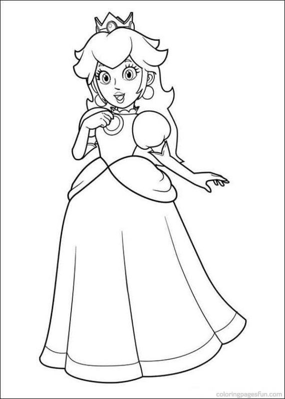 Super Mario Bros Coloring Pages 39 A N N I V E R S A I R E 571x800 Super Mario Bros Coloring Pages 39 A N N I V E R S A I R E