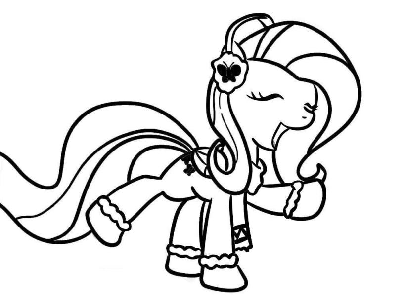 Free Coloring Pages Of My Little Pony Friendship Is Magic